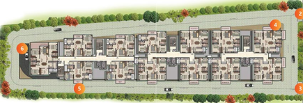 Master Plan of Elegant Exotica in Yelahanka New Town, Bangalore - Image 268866