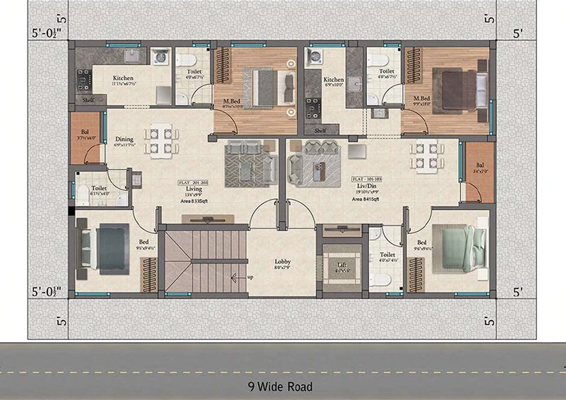 Master Plan of SIS Riga in Ambattur, Chennai - Image 258601