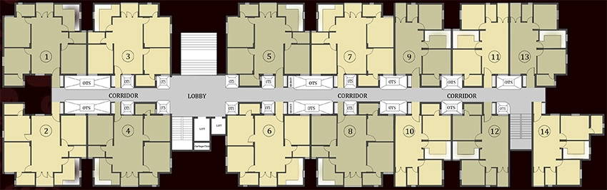 Floor Plan of SIS Marakesh in Urapakkam, Chennai - Image 338488