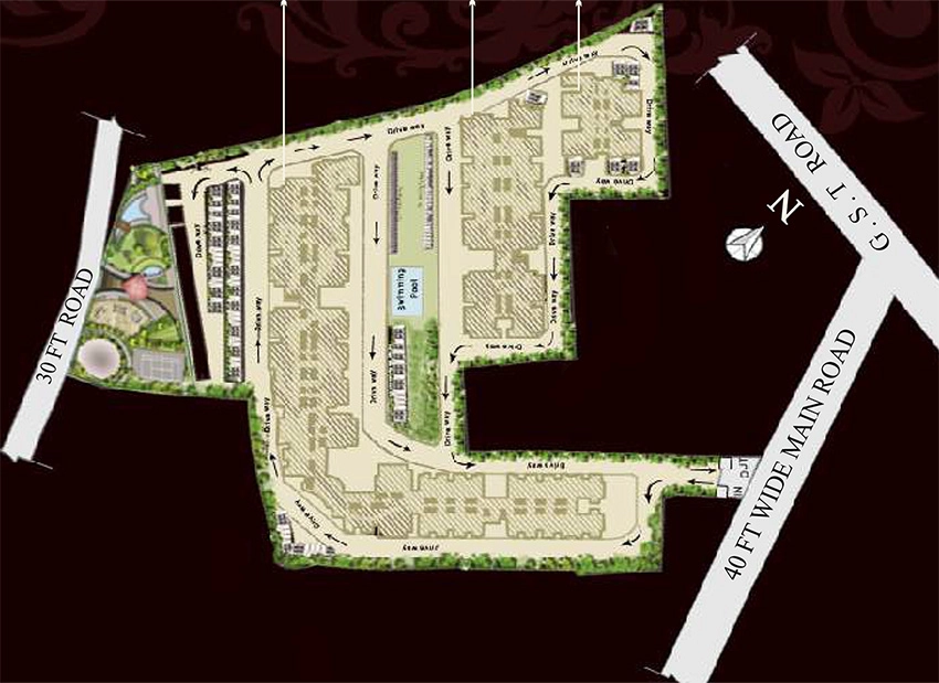 Master Plan of SIS Marakesh in Urapakkam, Chennai - Image 338487