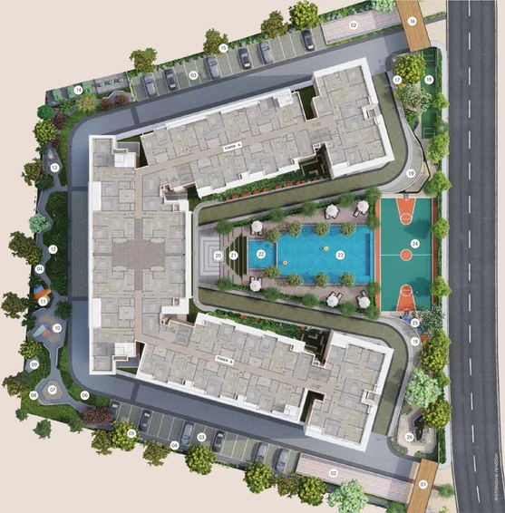 Master Plan of Century Novus in Jakkur, Bangalore - Image 127764
