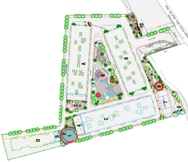 Master Plan of Trident Serenity in Nanjundapuram, Coimbatore - Image 245342