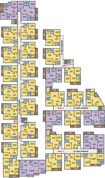 Floor Plan of Neeraja Sarovar in KR Puram, Bangalore - Image 127771