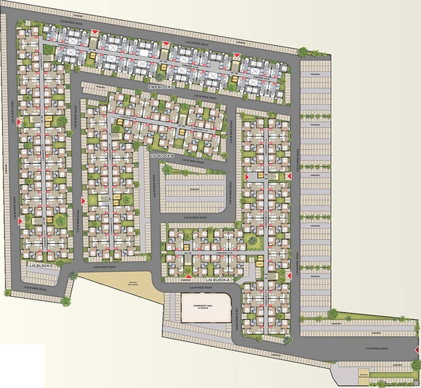 Master Plan of KGK Samriddhi in Sanganer, Jaipur - Image 266231