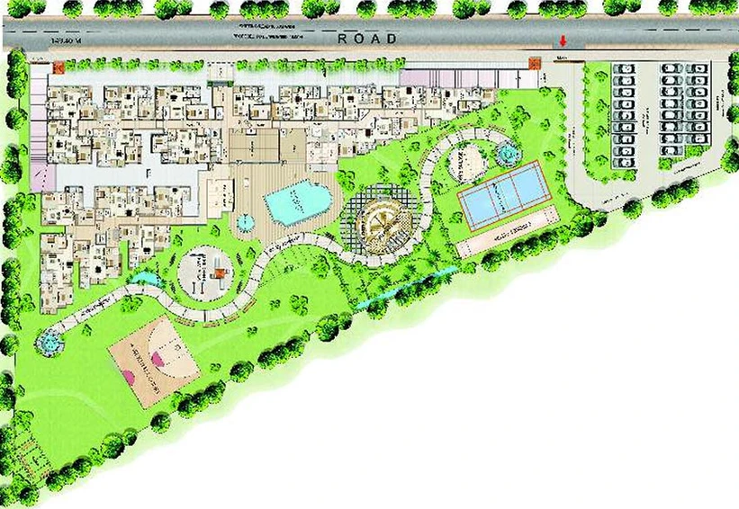 Master Plan of Ahad Meadows in Sarjapur, Bangalore - Image 267142