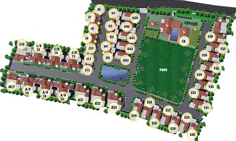 Master Plan of MIMS Ardendale in Whitefield, Bangalore - Image 270631
