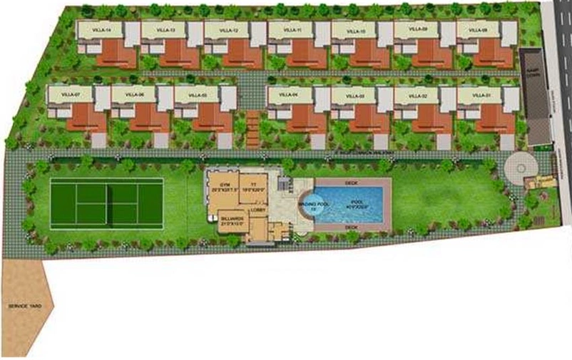 Master Plan of MIMS Springdale in Whitefield, Bangalore - Image 270684