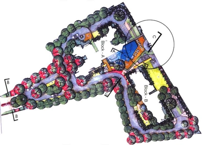 Master Plan of G Corp Zen Gardens in Ulsoor, Bangalore - Image 269276