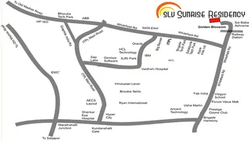 Location of SLV Sunrise Residency - Image 275173