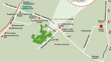 Location of Unitech Palm Villas - Image 338080