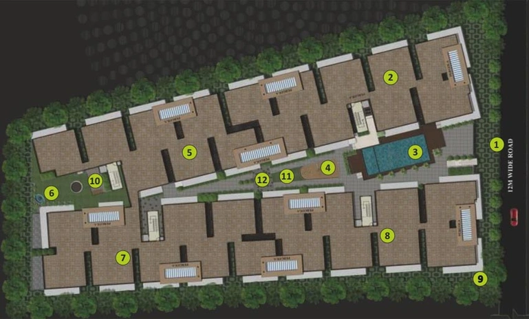 Master Plan of Desai Grandeur in Whitefield, Bangalore - Image 127073
