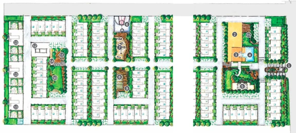 Master Plan of Assetz Soul & Soil Phase 2 in Hennur Road, Bangalore - Image 234642