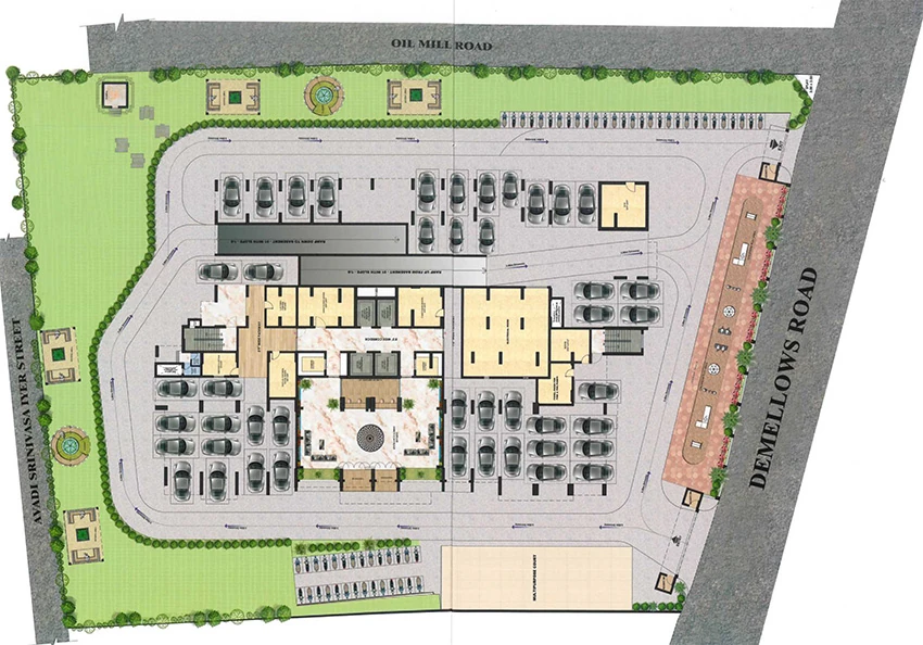 Master Plan of Rainbow Girnar in Choolai, Chennai - Image 330876