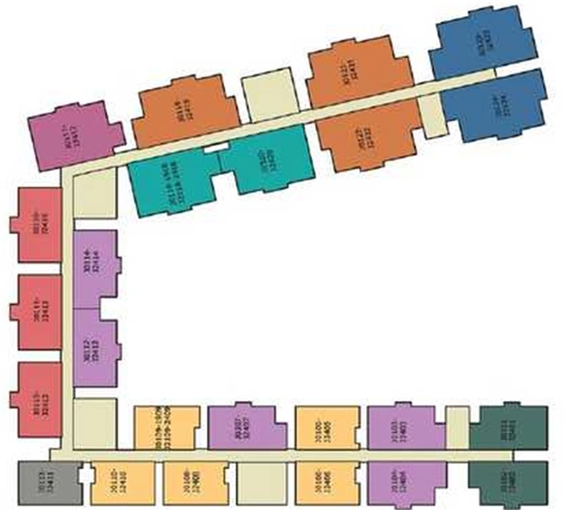 Floor Plan of Gallium At Brigade El Dorado in Bagalur, Bangalore - Image 236943