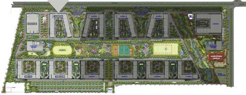 Master Plan of Gallium At Brigade El Dorado in Bagalur, Bangalore - Image 236942