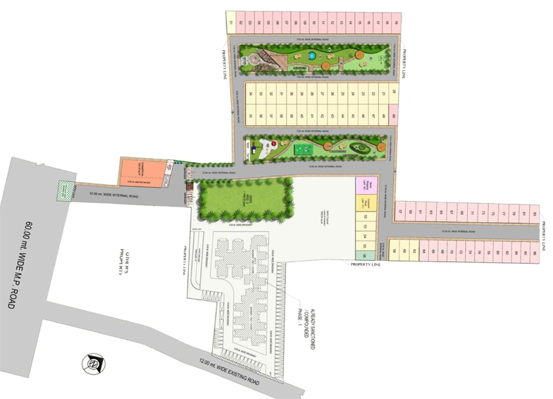 Master Plan of Techmans Moti City in Modinagar, Ghaziabad - Image 232218