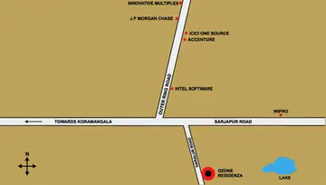 Location of Ozone Residenza - Image 241407