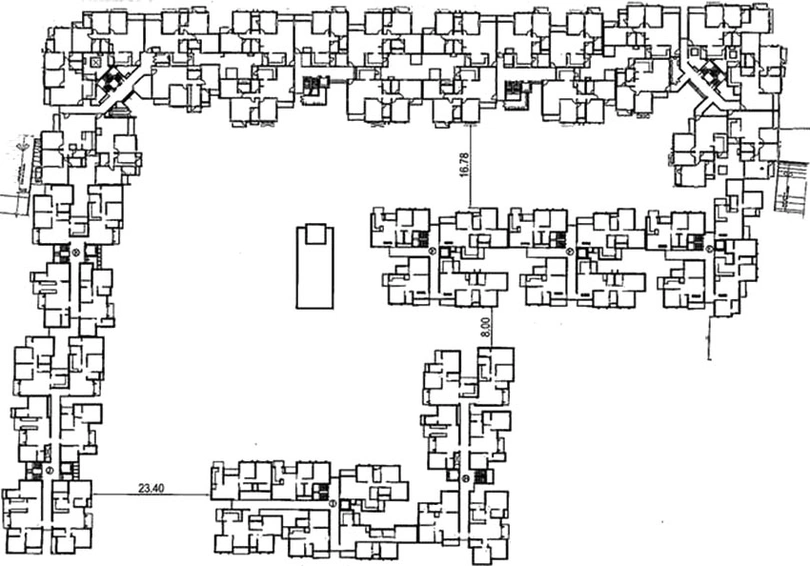 Floor Plan of GR Lavender in Bannerghatta, Bangalore - Image 269626