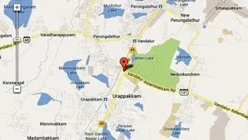 Location of Prabhavathi Cascade - Image 335413