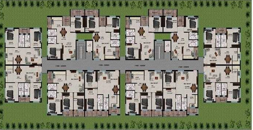 Master Plan of Prabhavathi Cascade in Kelambakkam, Chennai - Image 335414
