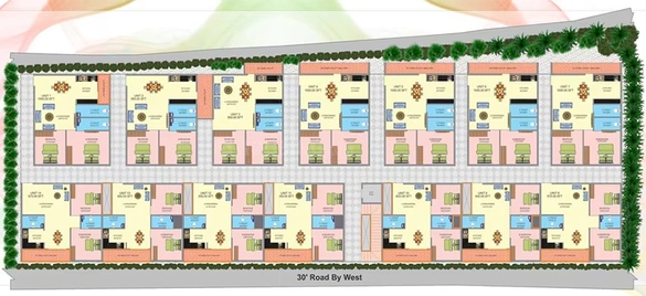 Floor Plan of Prabhavathi Plasma in Garvebhavi Palya, Bangalore - Image 240029