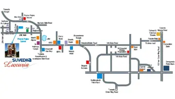 Location of Destiny Suvedha Luxuria - Image 267902