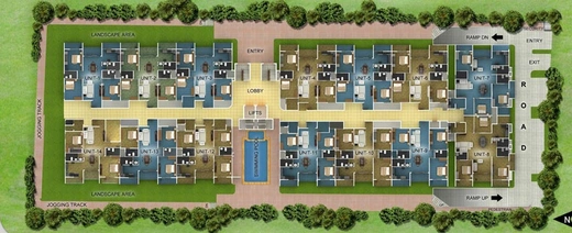 Master Plan of Manito Commanders Marvel in Yelahanka, Bangalore - Image 127335