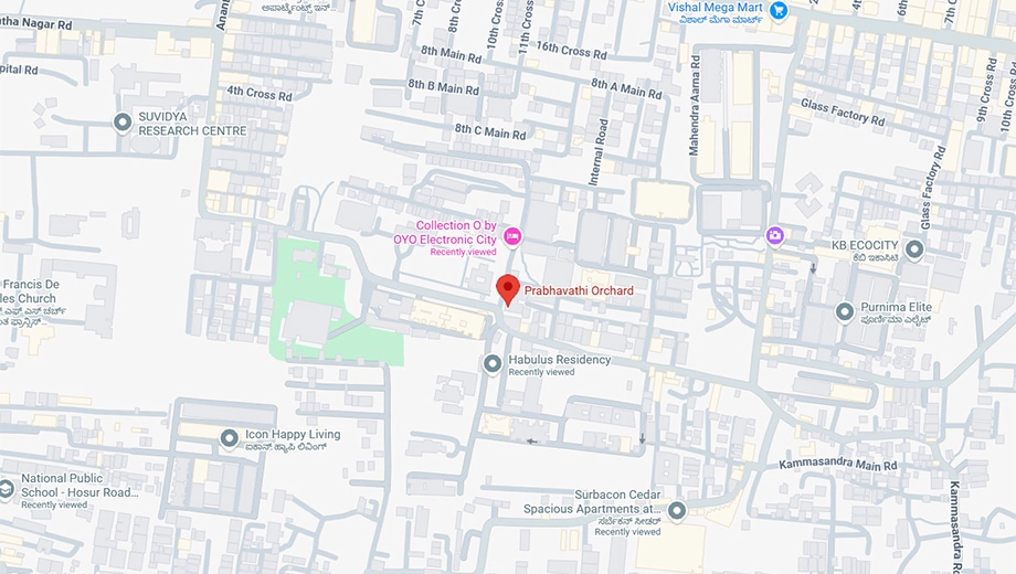 Location of Prabhavathi Orchard - Image 437933
