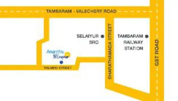 Location of MS Charan Ananthu Nilayam - Image 278741