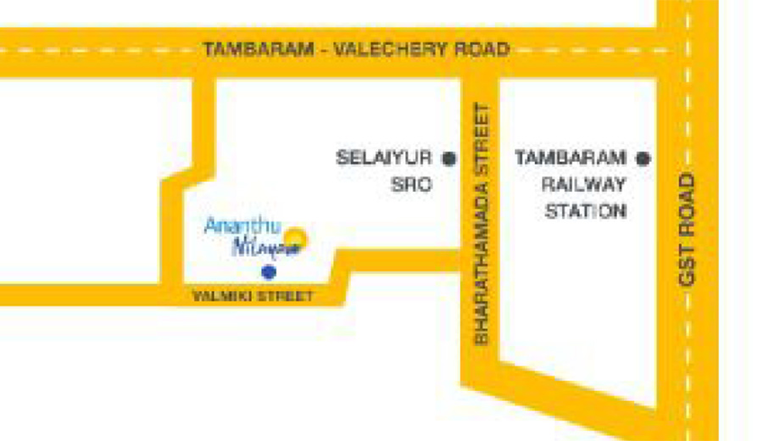 Location of MS Charan Ananthu Nilayam in Tambaram, Chennai - Image 278741