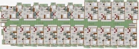Floor Plan of Prabhavathi Windsor in Bommanahalli, Bangalore - Image 240053