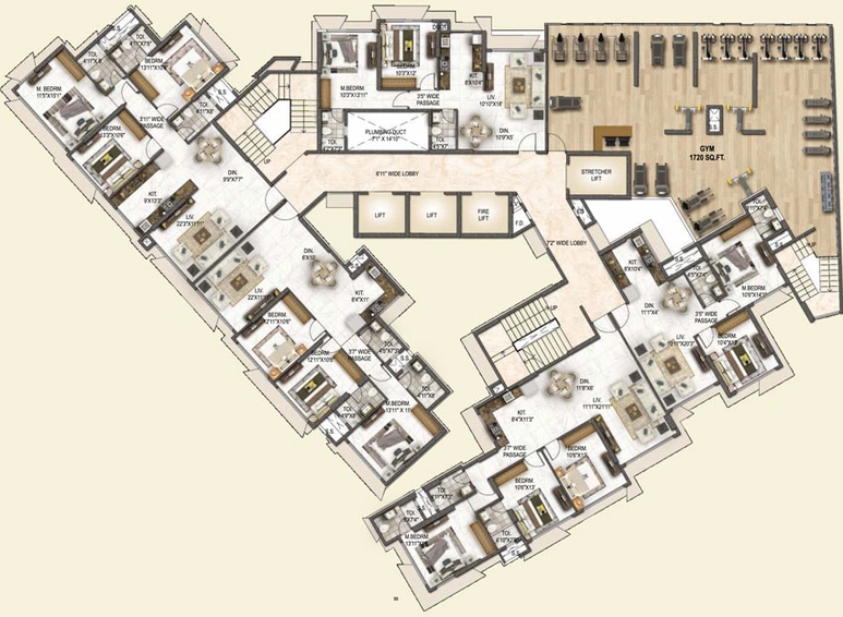 Floor Plan of Sai Samast in Chembur East, Mumbai - Image 34173