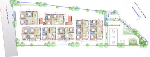 Master Plan of Aryamitra Trillium in Manikonda, Hyderabad - Image 127404
