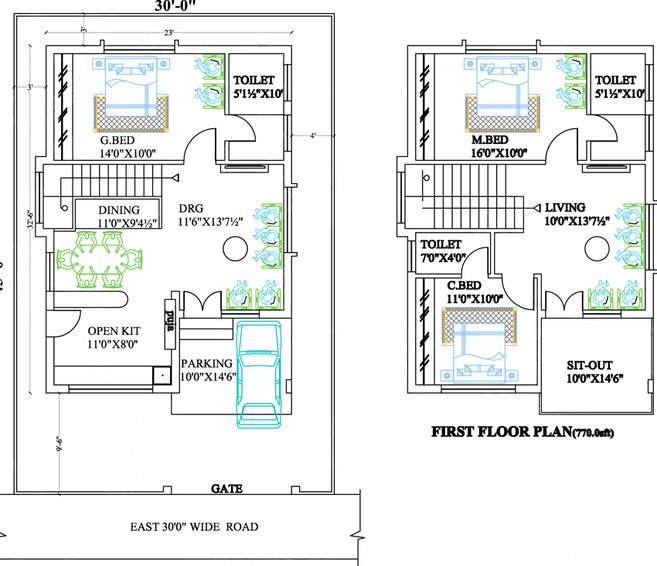 3 BHK House/Villa in JNS Srinivasa Lake View Villas in Bachupally, Hyderabad - Image 798665