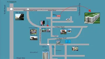 Location of Prabhavathi Bliss 2 - Image 239993