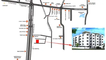 Location of Saritha Elegance - Image 275015