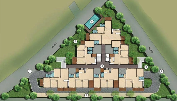 Master Plan of NR Springwoods in Hegde Nagar, Bangalore - Image 271333