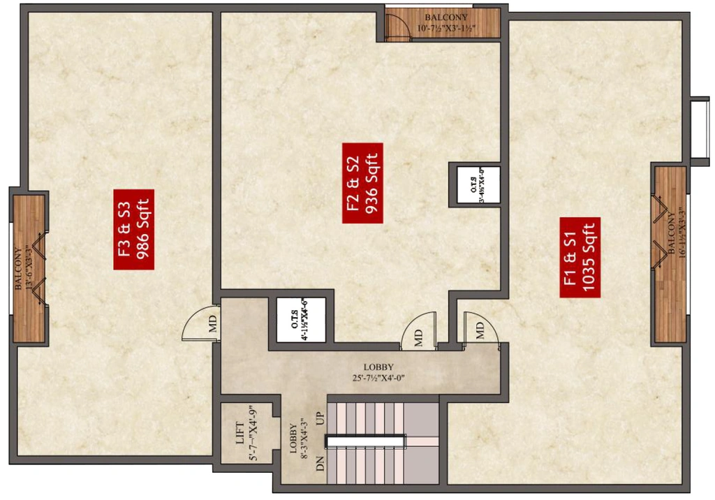 Floor Plan of AK Simpsonite in Selaiyur, Chennai - Image 342274