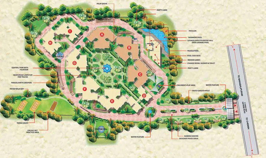 Master Plan of Mantri Synergy in OMR, Chennai - Image 345791