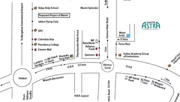 Location of Mantri Astra - Image 239957