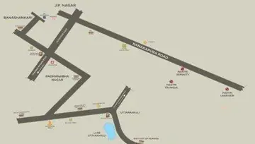 Location of Mantri Alpyne - Image 239946