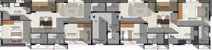 Floor Plan of Sreerosh Petunia in Kilpauk, Chennai - Image 285301