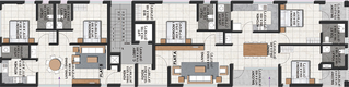 Floor Plan of Sreerosh Laurentia in Kilpauk, Chennai - Image 285281