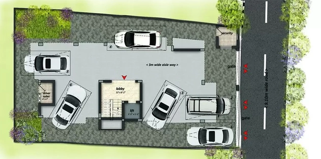 Master Plan of Sreerosh Ramanika in Egmore, Chennai - Image 285311