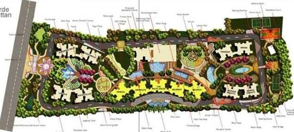 Master Plan of Concorde Manhattans in Electronic City, Bangalore - Image 241615