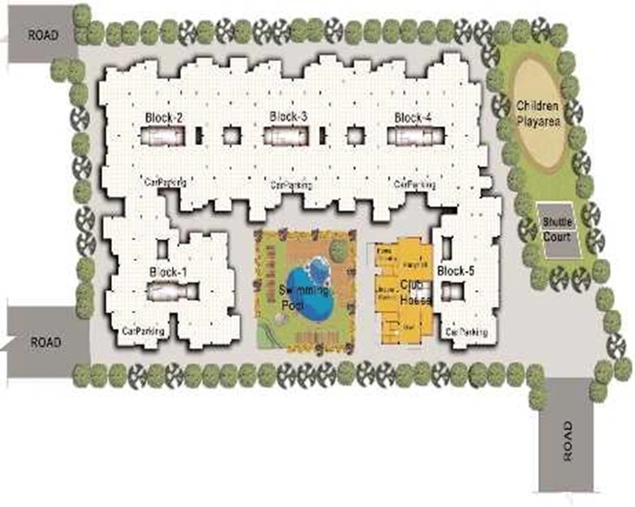 Master Plan of Sreerosh Freedom Square in Sowripalayam, Coimbatore - Image 245292