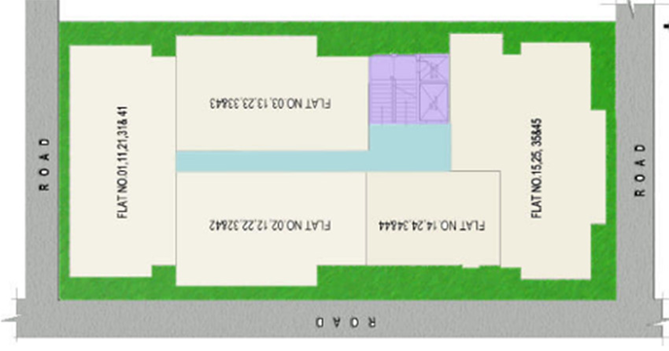 Master Plan of Concorde Livingston in Singasandra, Bangalore - Image 241598