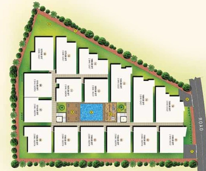 Master Plan of Abhee Prince in Bellandur, Bangalore - Image 230731