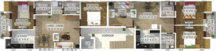 Floor Plan of Nahar Kirwani in Thiruvanmiyur, Chennai - Image 284366