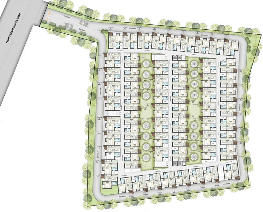 Master Plan of Nova Homart Assetz in Ayapakkam, Chennai - Image 330846
